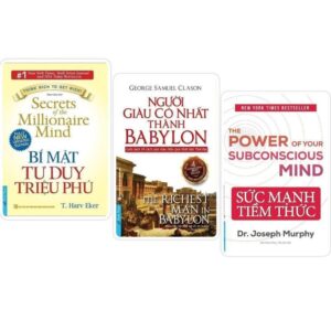 Sách - Combo Bí Mật Tư Duy Triệu Phú + Người Giàu Có nḣất Thành Babylon + Sức Mạnh Tiềm Thức