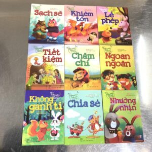 Sách - Combo 9 cuốn gieo mầm tính cách cho bé yêu