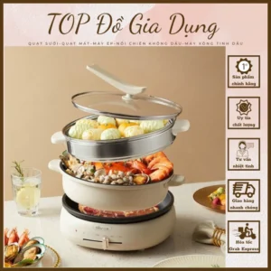 Nồi Lẩu Nướng 3in1 Kèm Khay